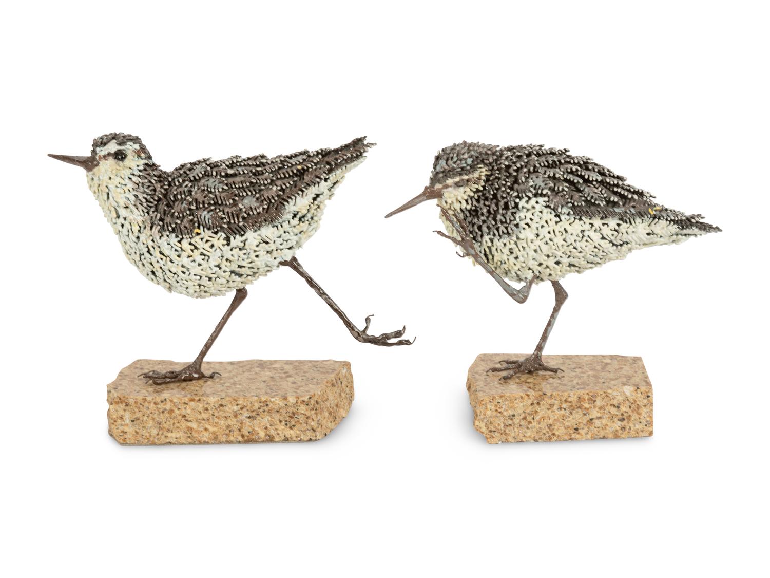 Sandpipers, Group of Two, 2008