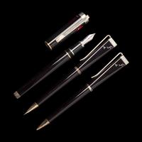 A Montblanc Limited Edition Franz Kafka Fountain Pen, Rollerball Pen and Mechanical Pencil Set