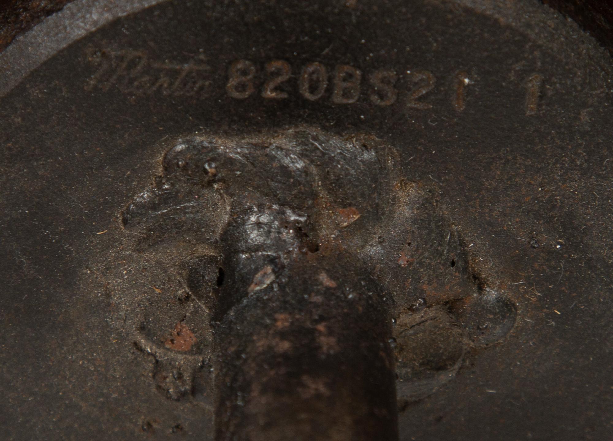 An Iron Gear Base Table Lamp — 21st Century