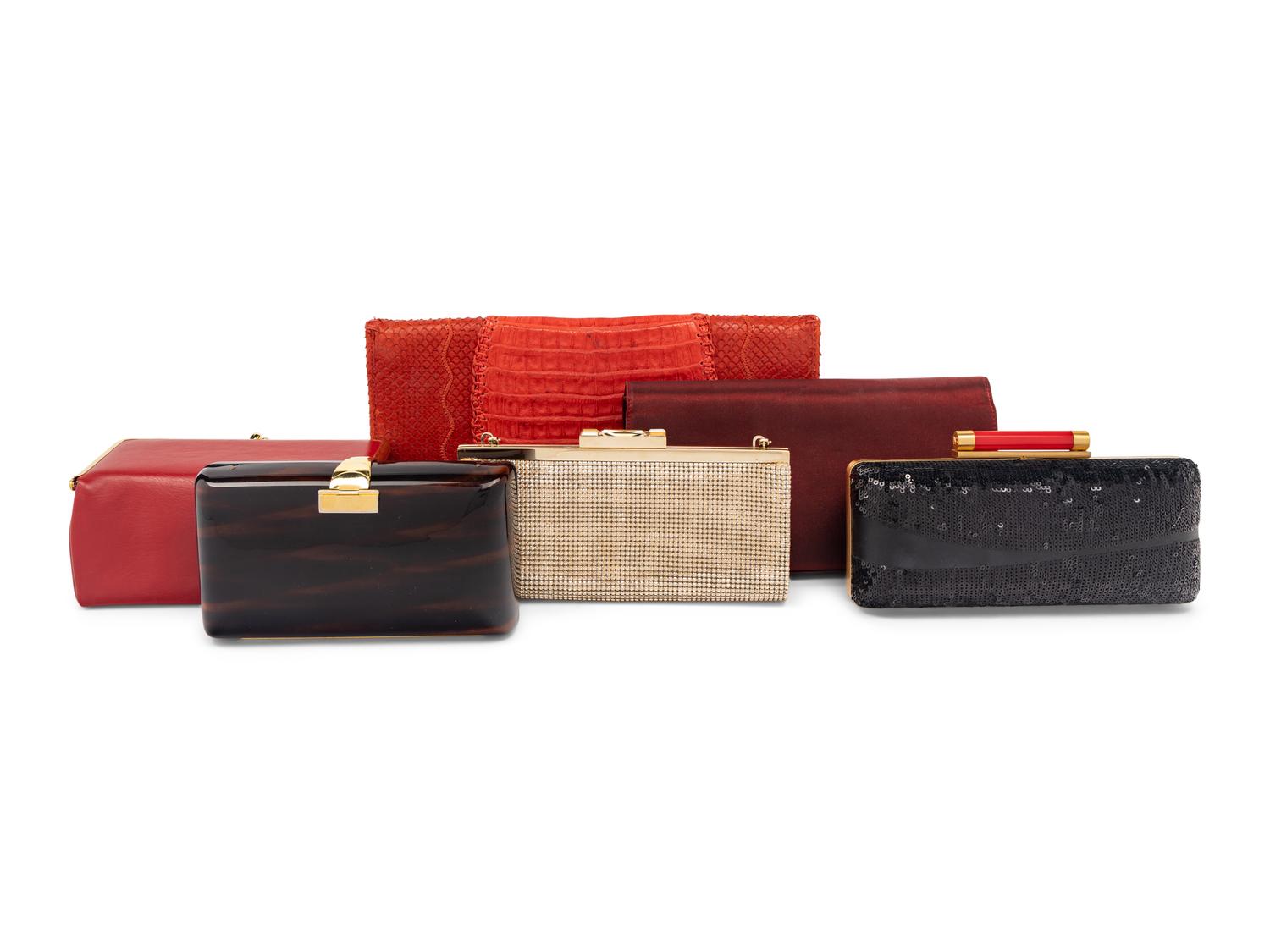 A Group of Six Designer Clutches