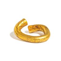 A Greek or Achaemenid Gold Hair Ring
