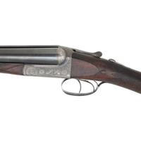 **Finely Engraved Mortimer & Son Side by Side 12 Bore Shotgun with Anson & Deeley Boxlock