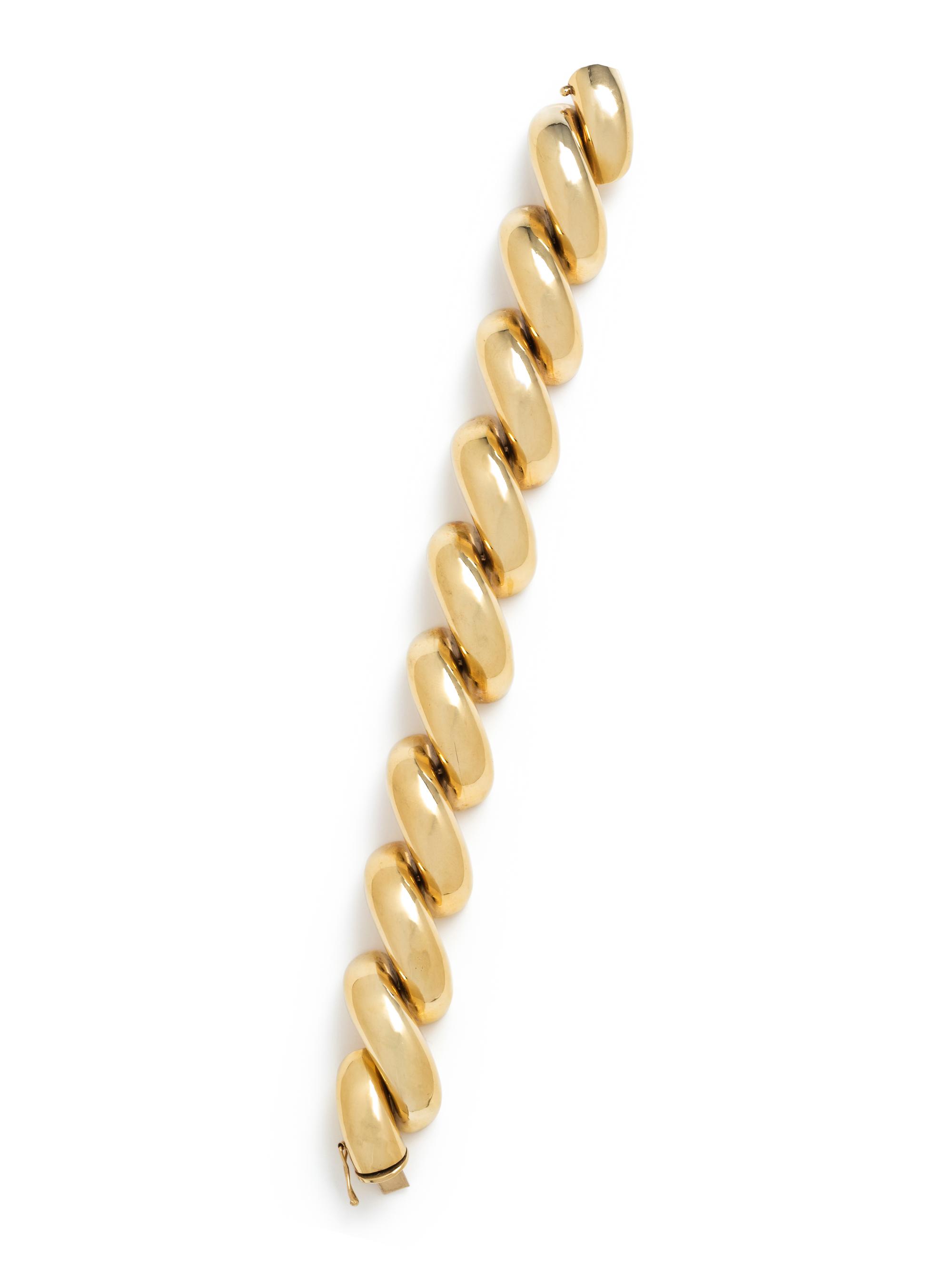 YELLOW GOLD BRACELET