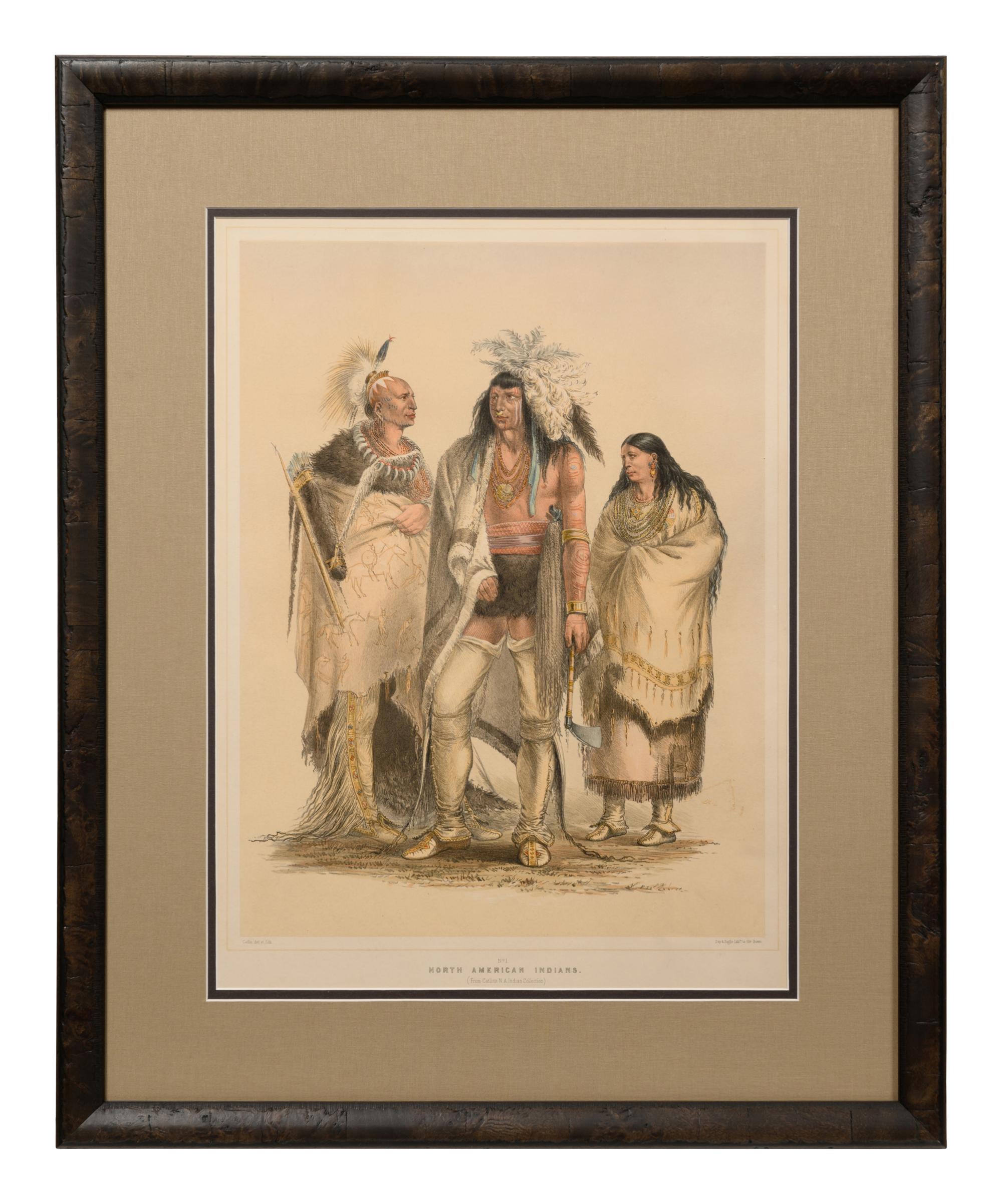 Two George Catlin Etchings
