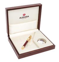 An Aurora Leonardo da Vinci Limited Edition Fountain Pen and Paperweight Set