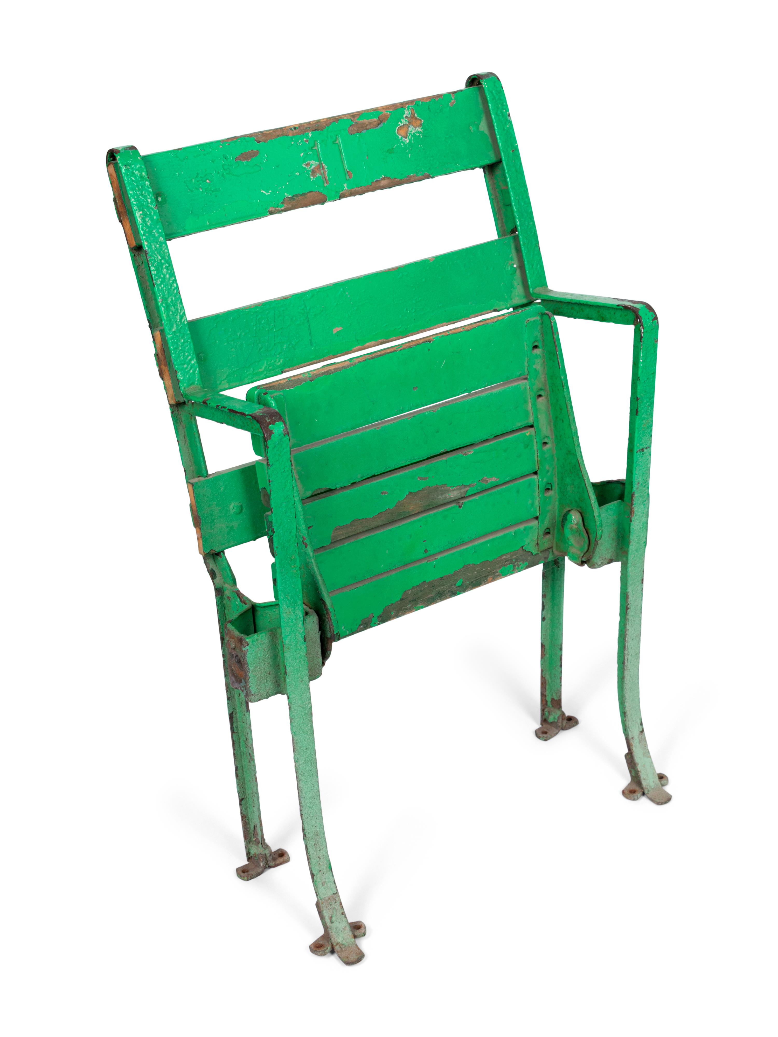 A Vintage Chicago White Sox Original Old Comiskey Park Stadium Seat,