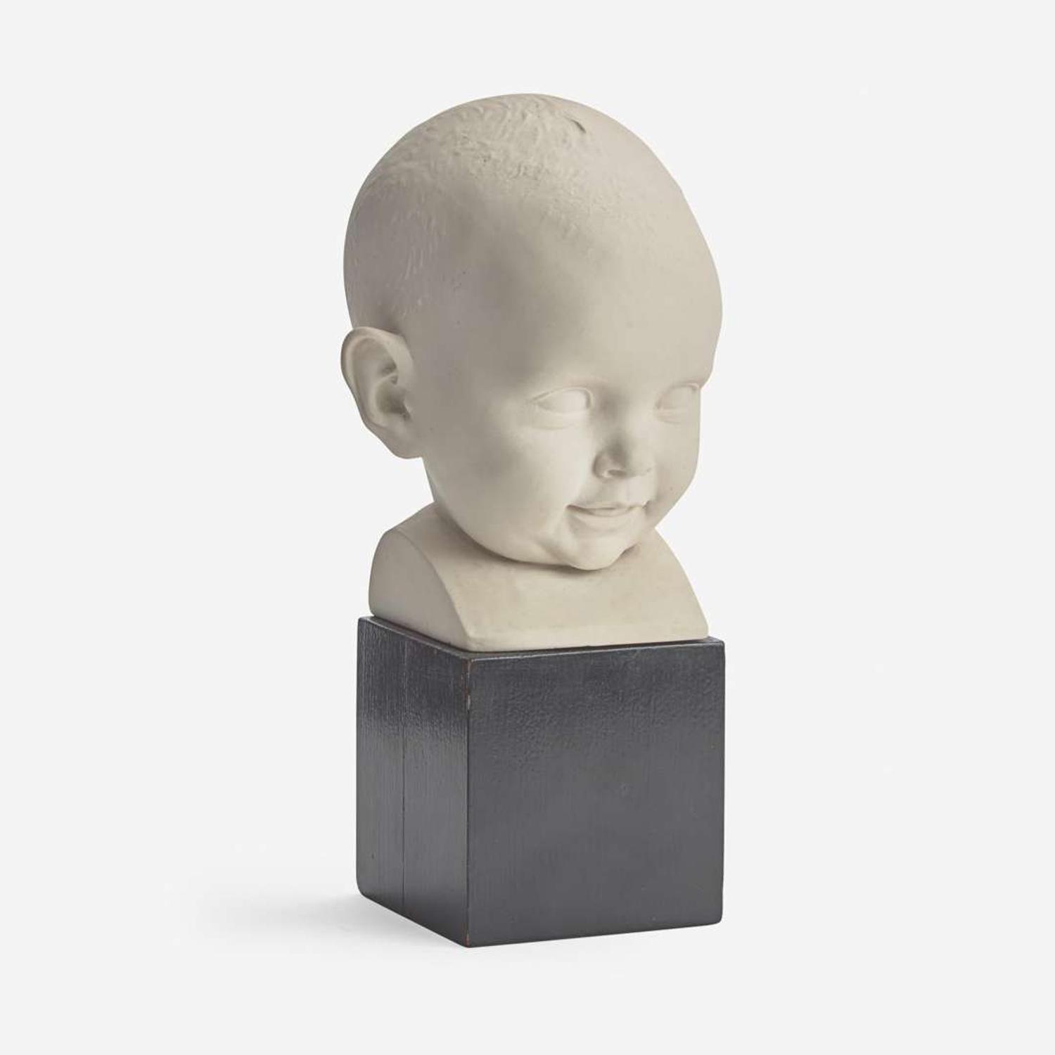 Carl Paul Jennewein (German/American, 1890-1978) Head of a Baby