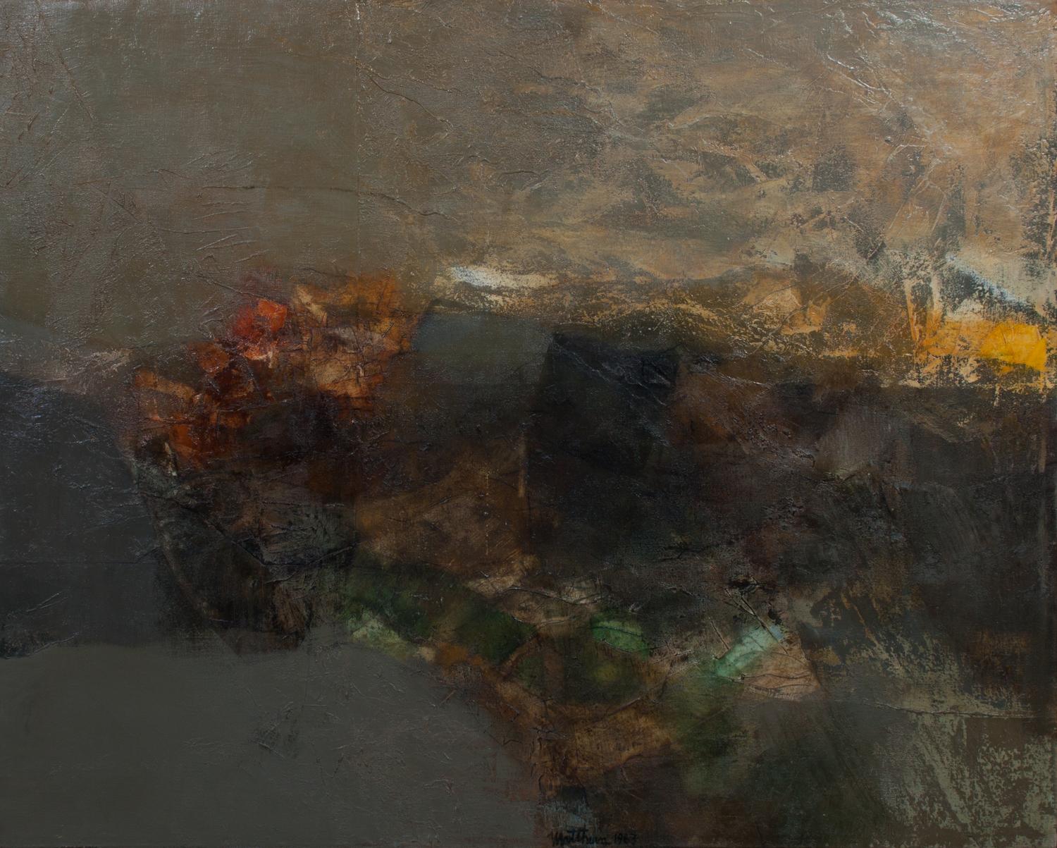 Gene Matthews, (American, 1931-2002), Ridge, 1963
