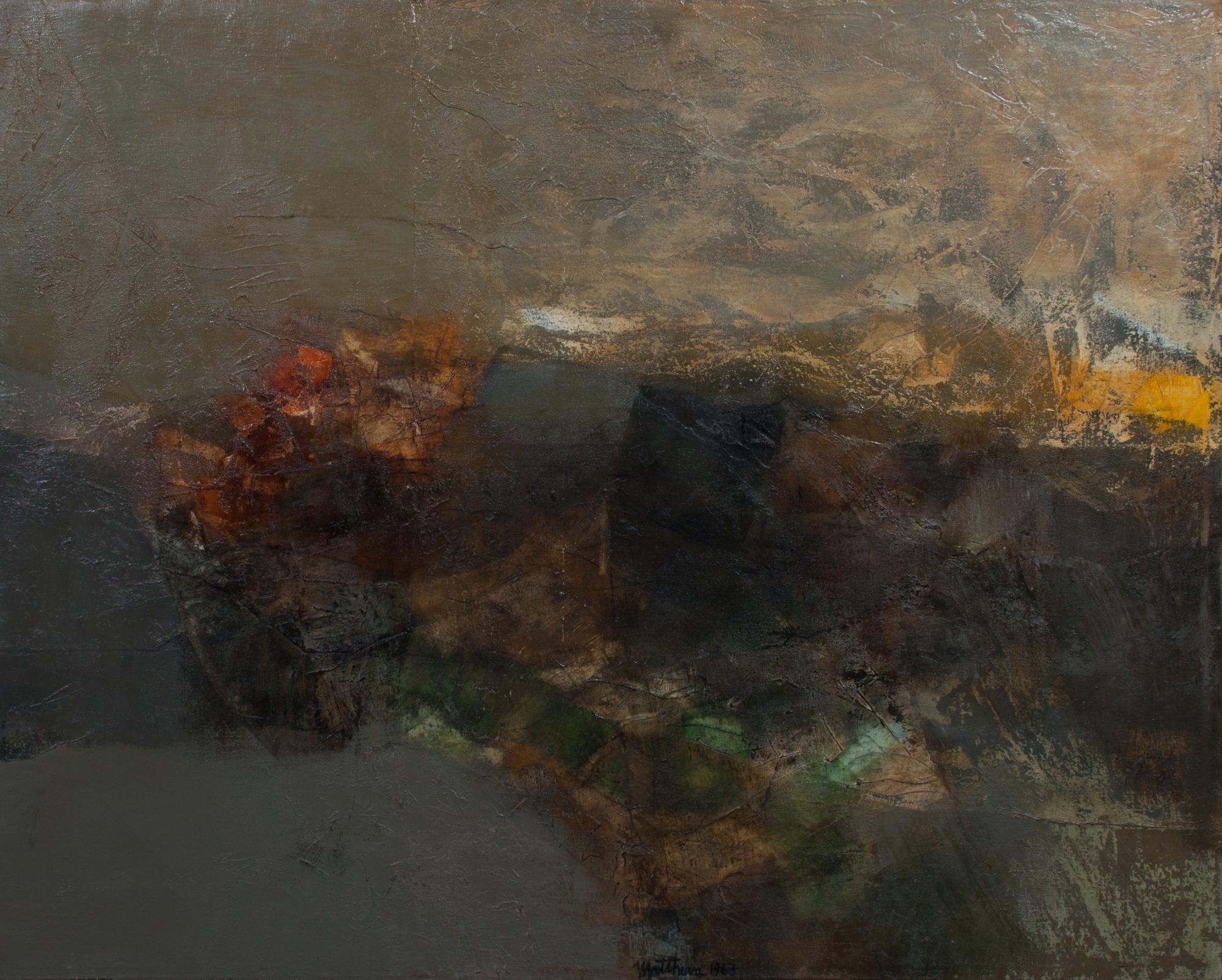 Gene Matthews, (American, 1931-2002), Ridge, 1963