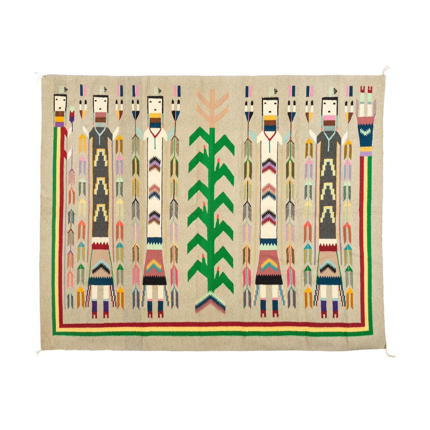Navajo Yei Weaving / Rug