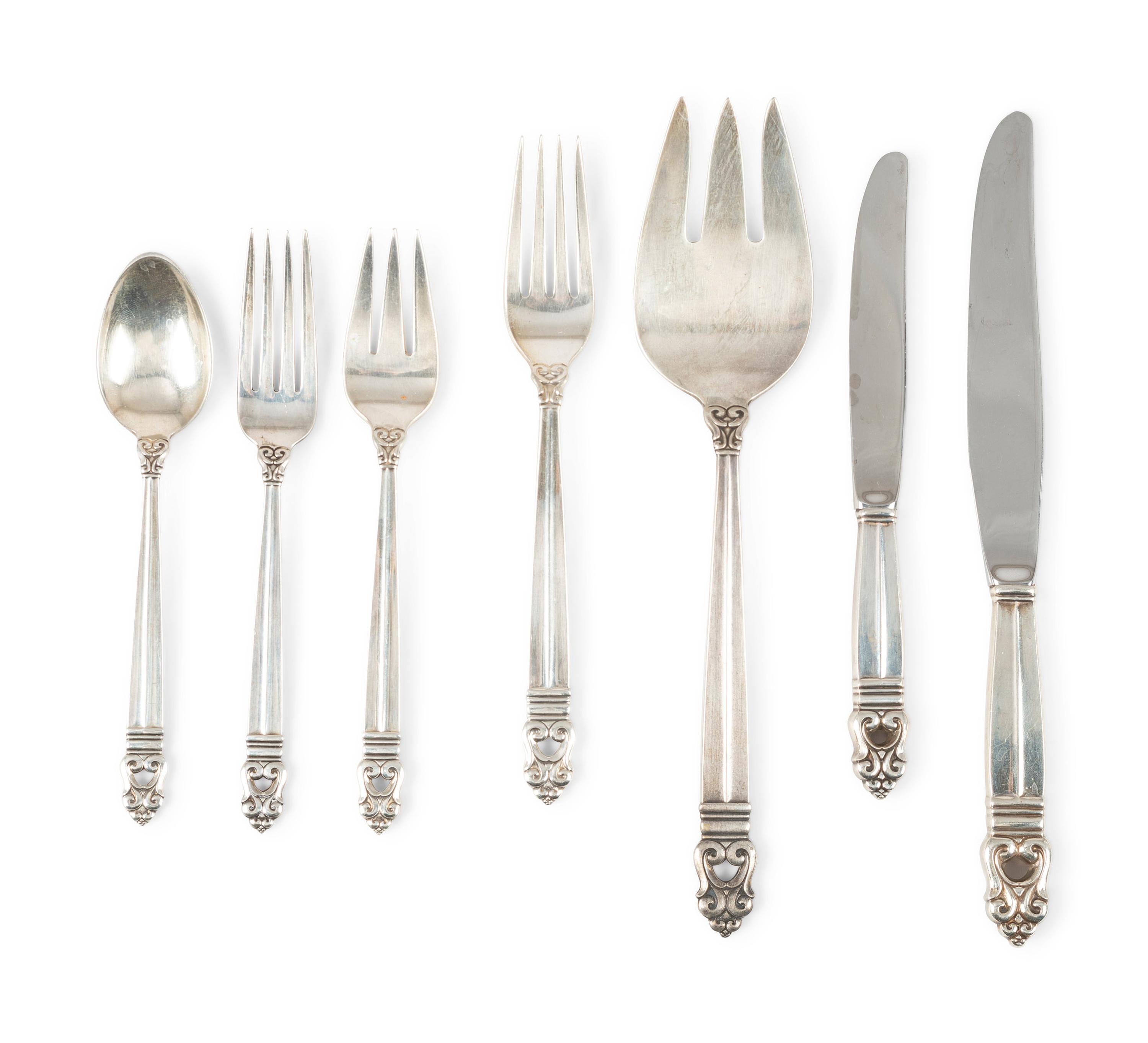 An International Silver 'Royal Danish' Flatware Set