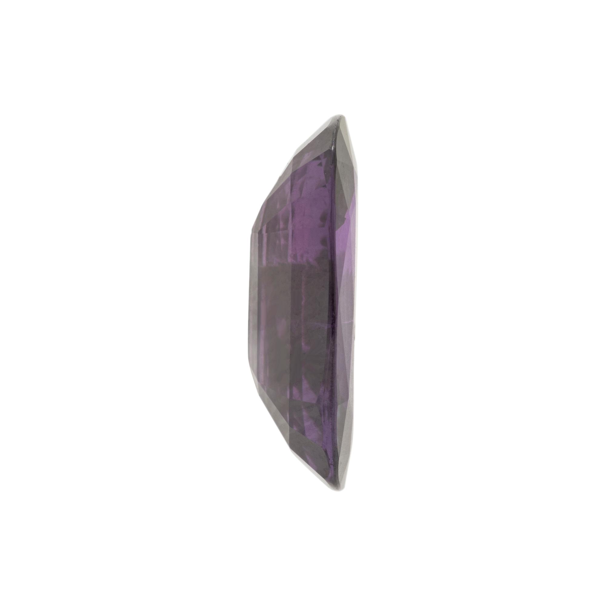 4.15 CARAT RED-PURPLE SAPPHIRE