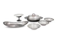A Group of American Silver Table Articles