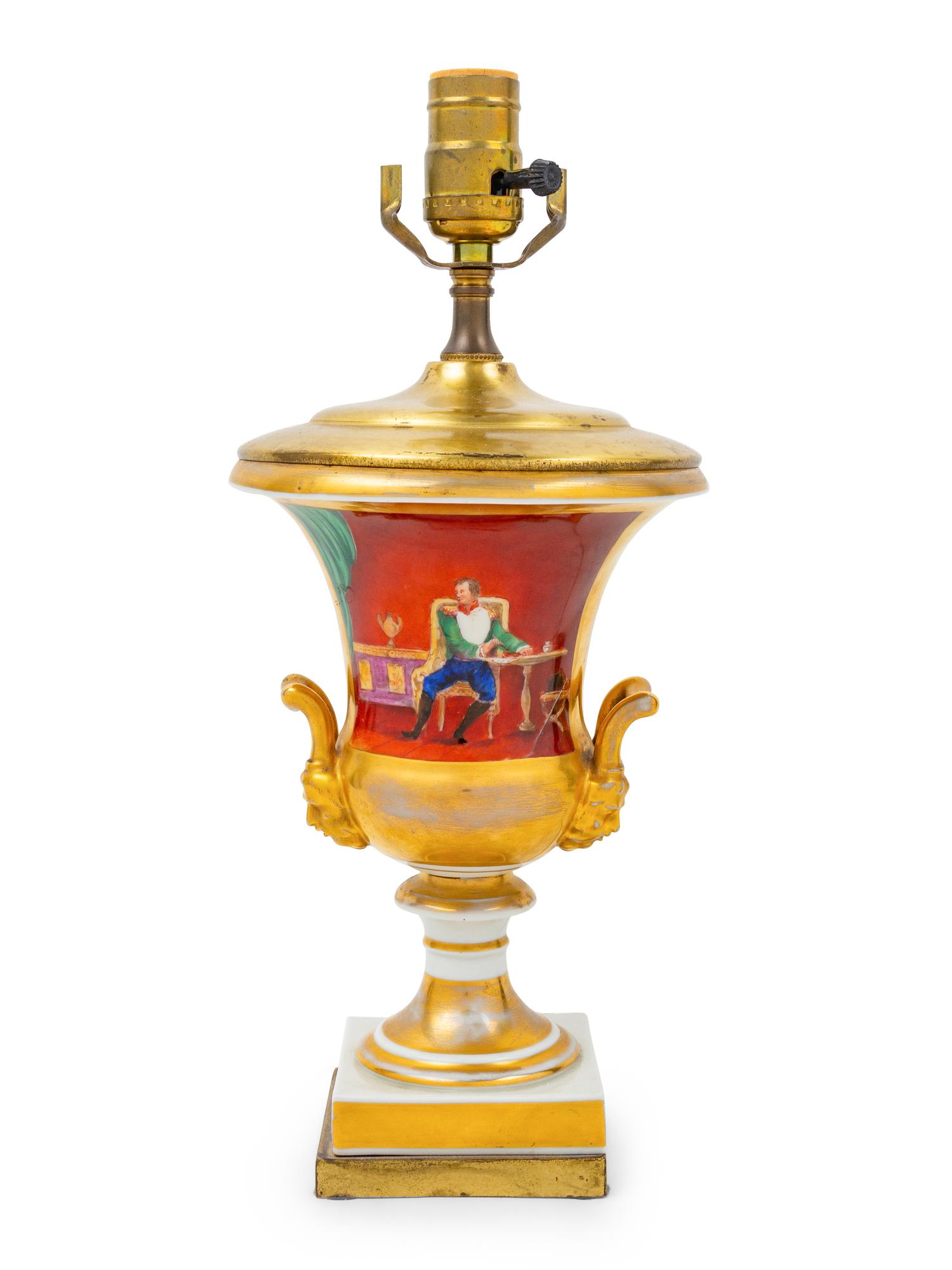 A Paris Porcelain Urn