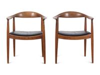 Pair of The Chairs, c. 1959 Johannes Hansen, Denmark