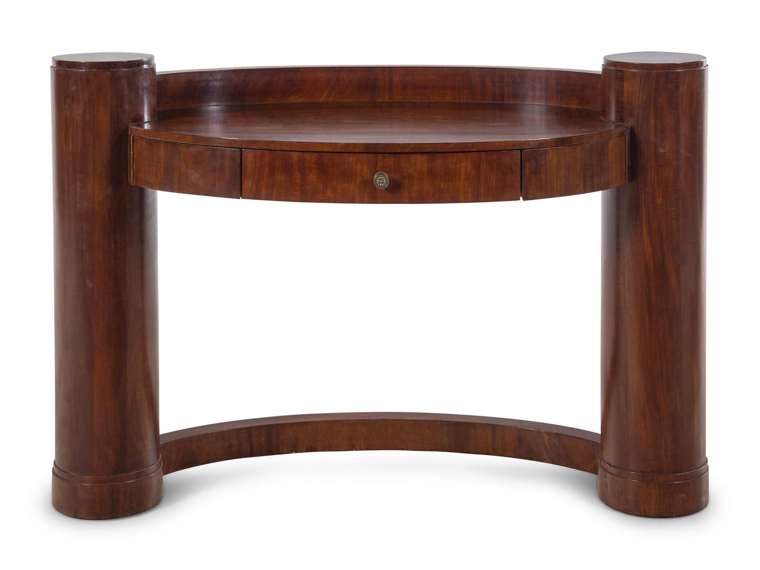 A Biedermeier Style Mahogany Writing Table