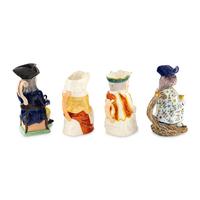 A Group of Four Toby Jugs