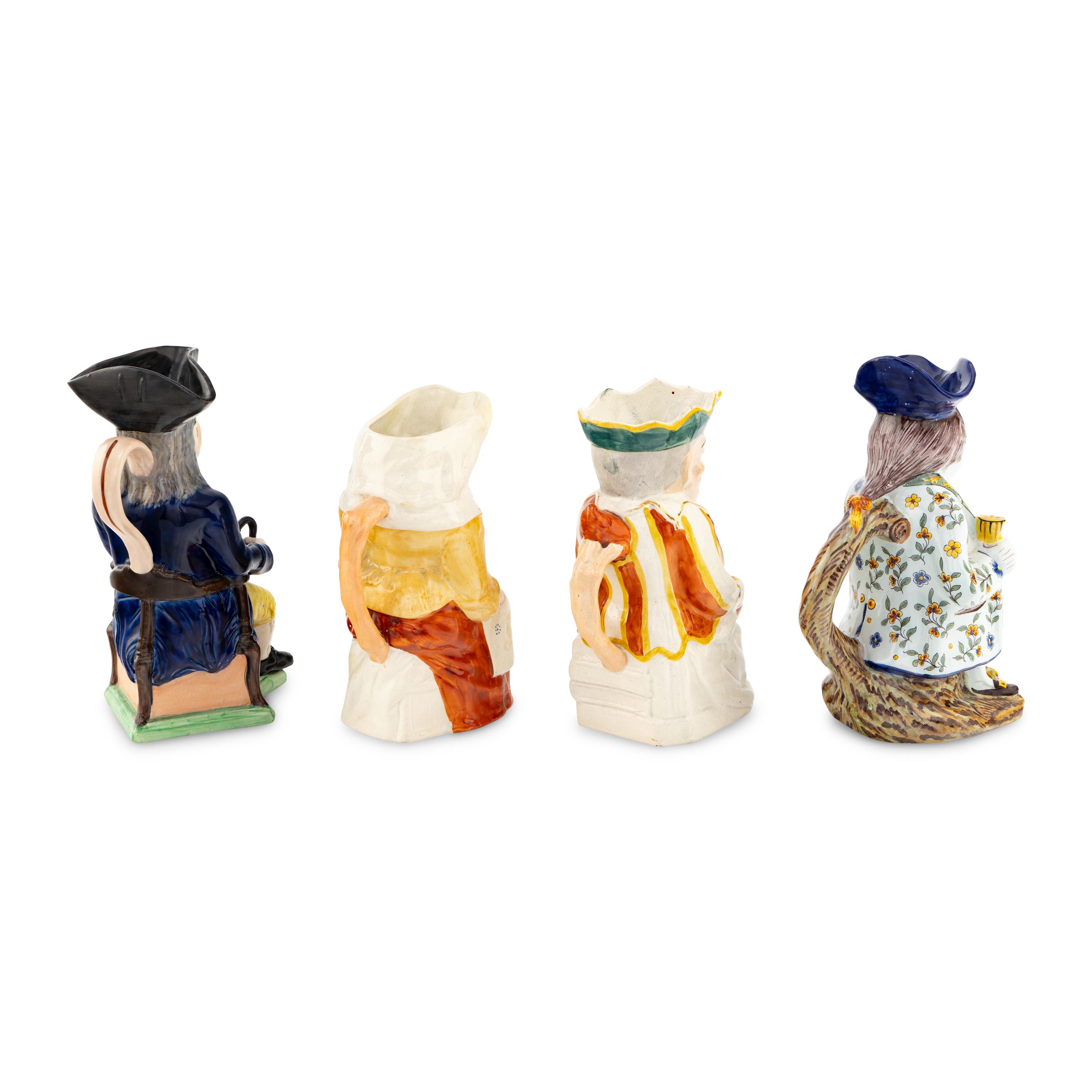 A Group of Four Toby Jugs