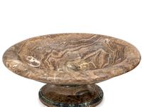 A Pair of Italian Alabaster Tazze