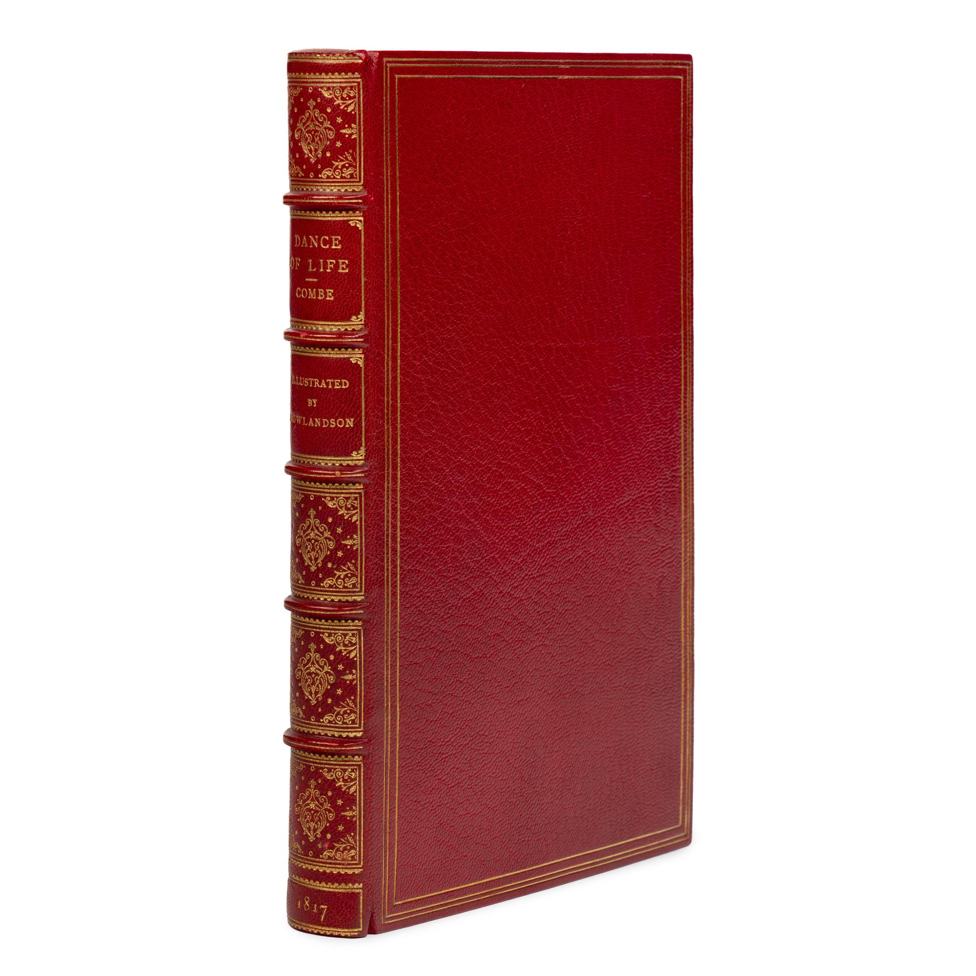 [Rowlandson, Thomas (1756-1827), illustrator]. -- Combe, William (1742-1823). The Dance of Life, A Poem . London: R. Ackermann, 1817.