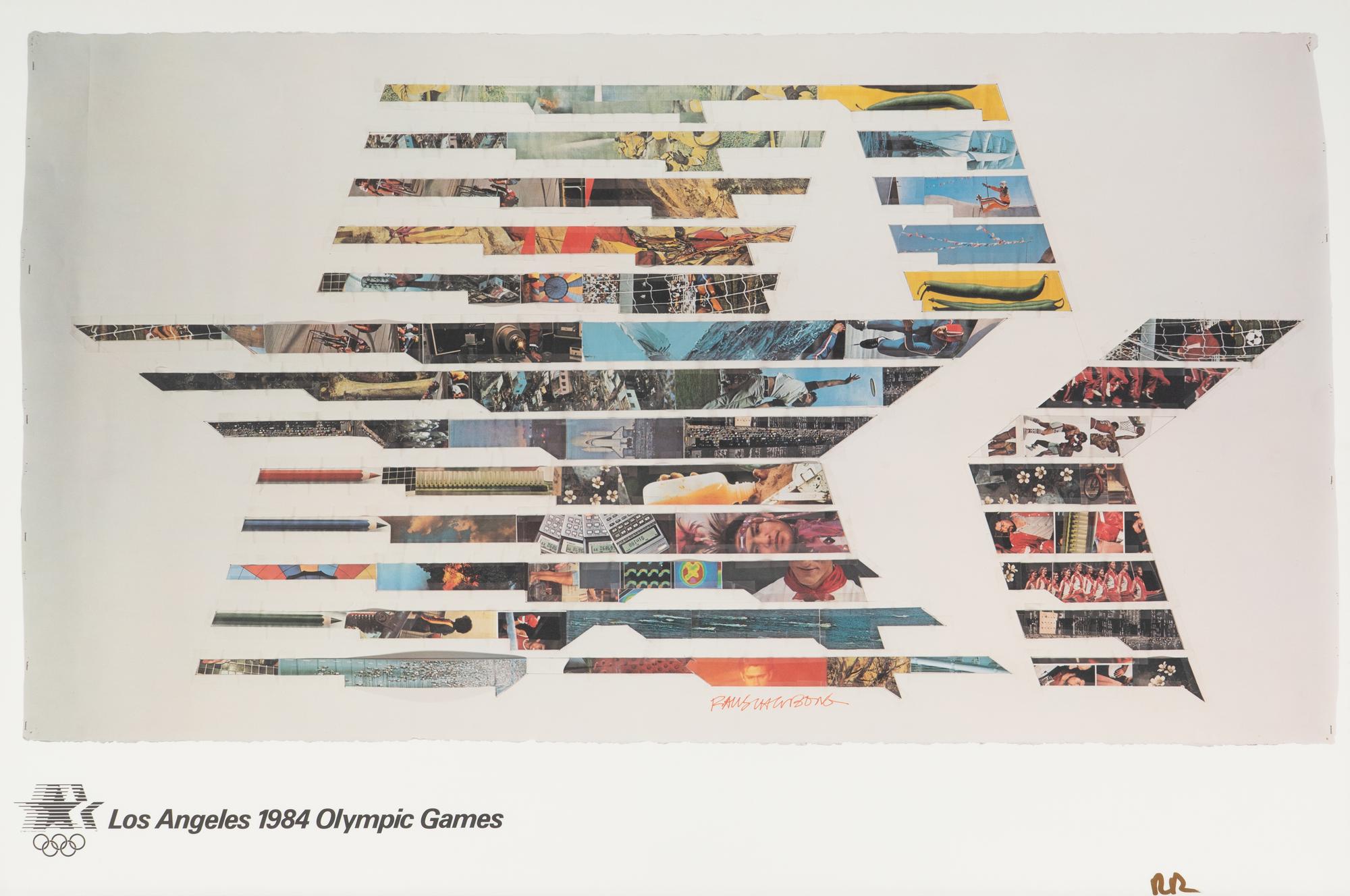 A group of 9 Los Angeles 1984 Olympics Posters
