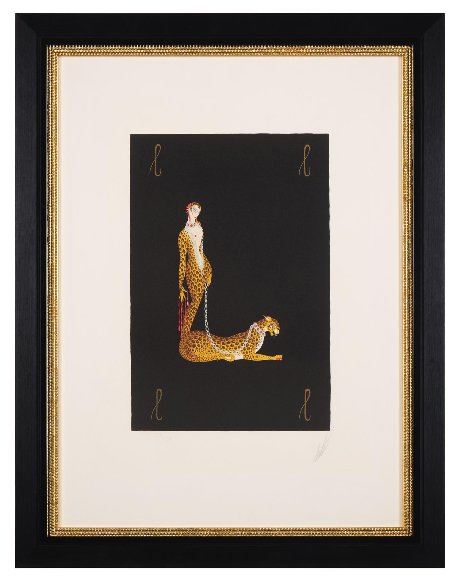Letter L (from The Alphabet ) , 1976 and Slave of Salome, 1983 (two works)