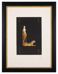 Letter L (from The Alphabet ) , 1976 and Slave of Salome, 1983 (two works)