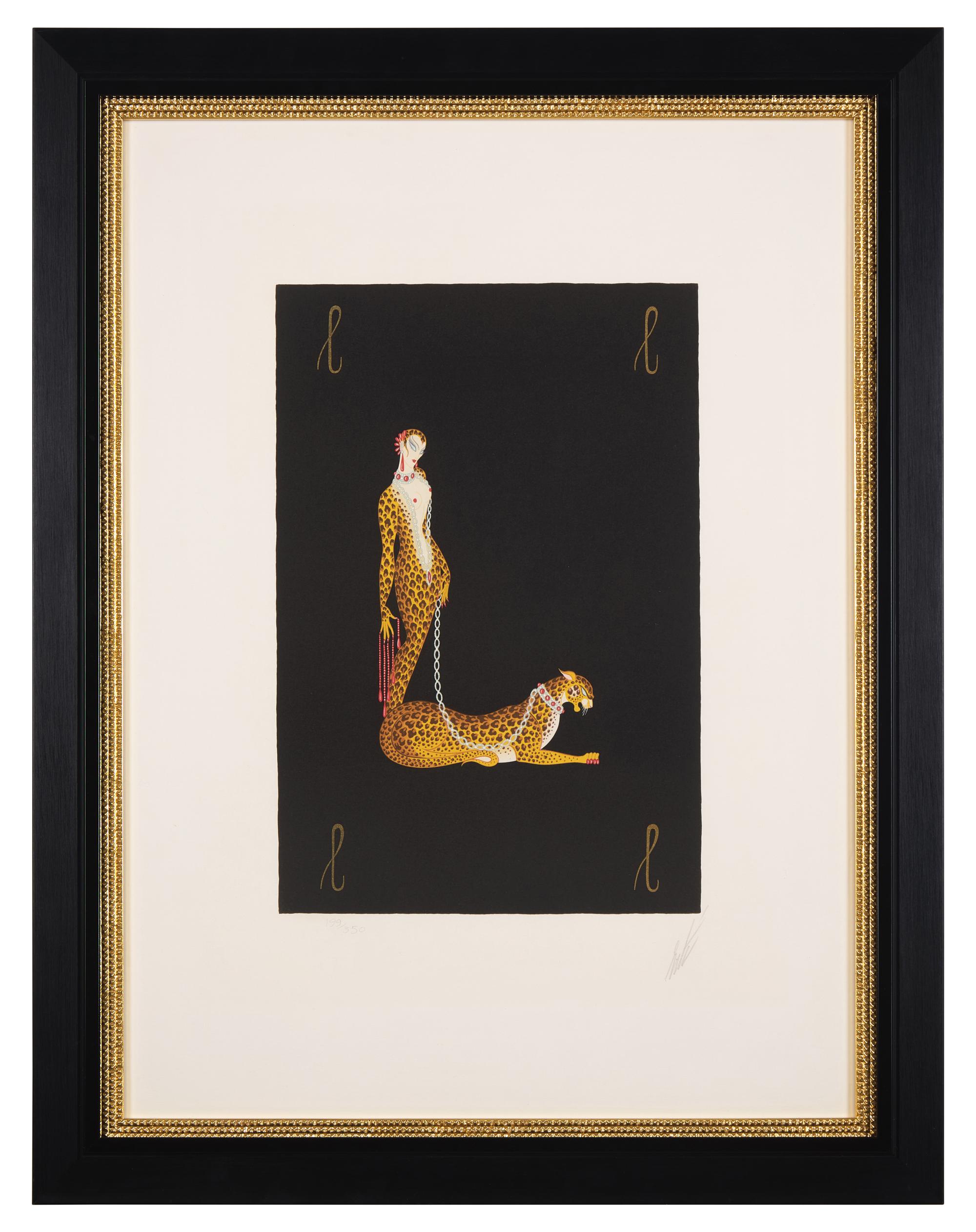 Letter L (from The Alphabet ) , 1976 and Slave of Salome, 1983 (two works)