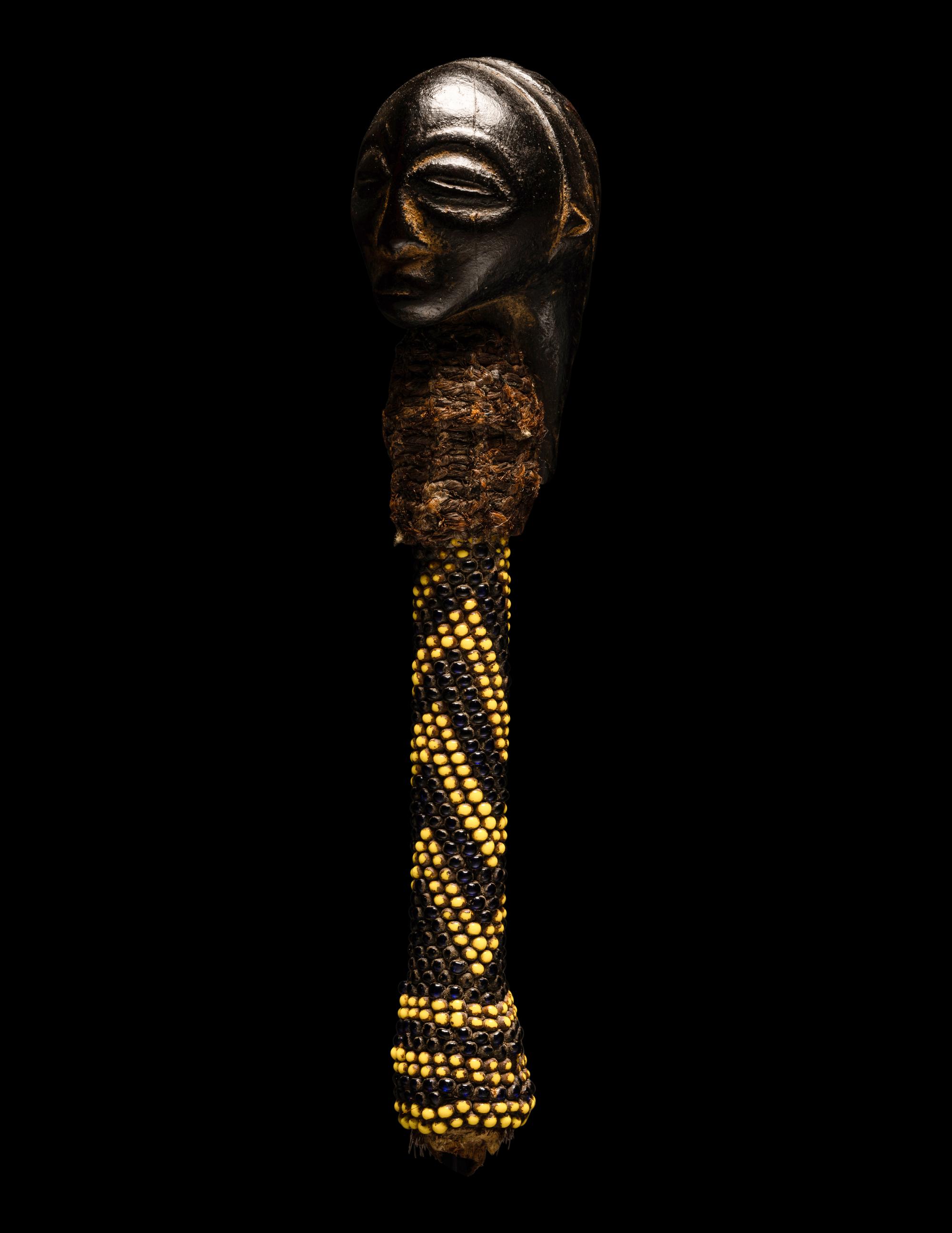 A Kalange Beaded Handle
