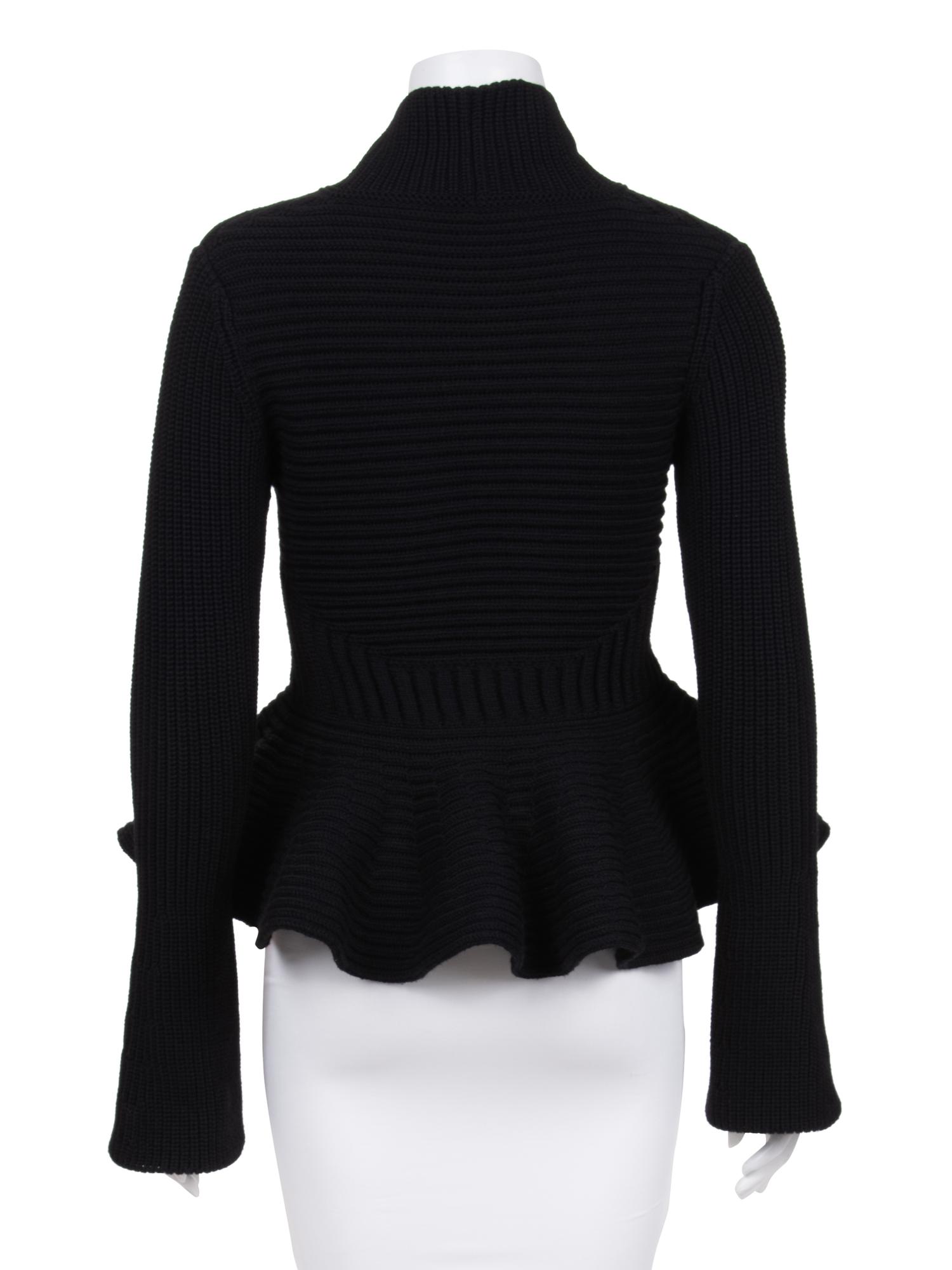 Alexander McQueen Knit Double Breasted Jacket, 2000-10s