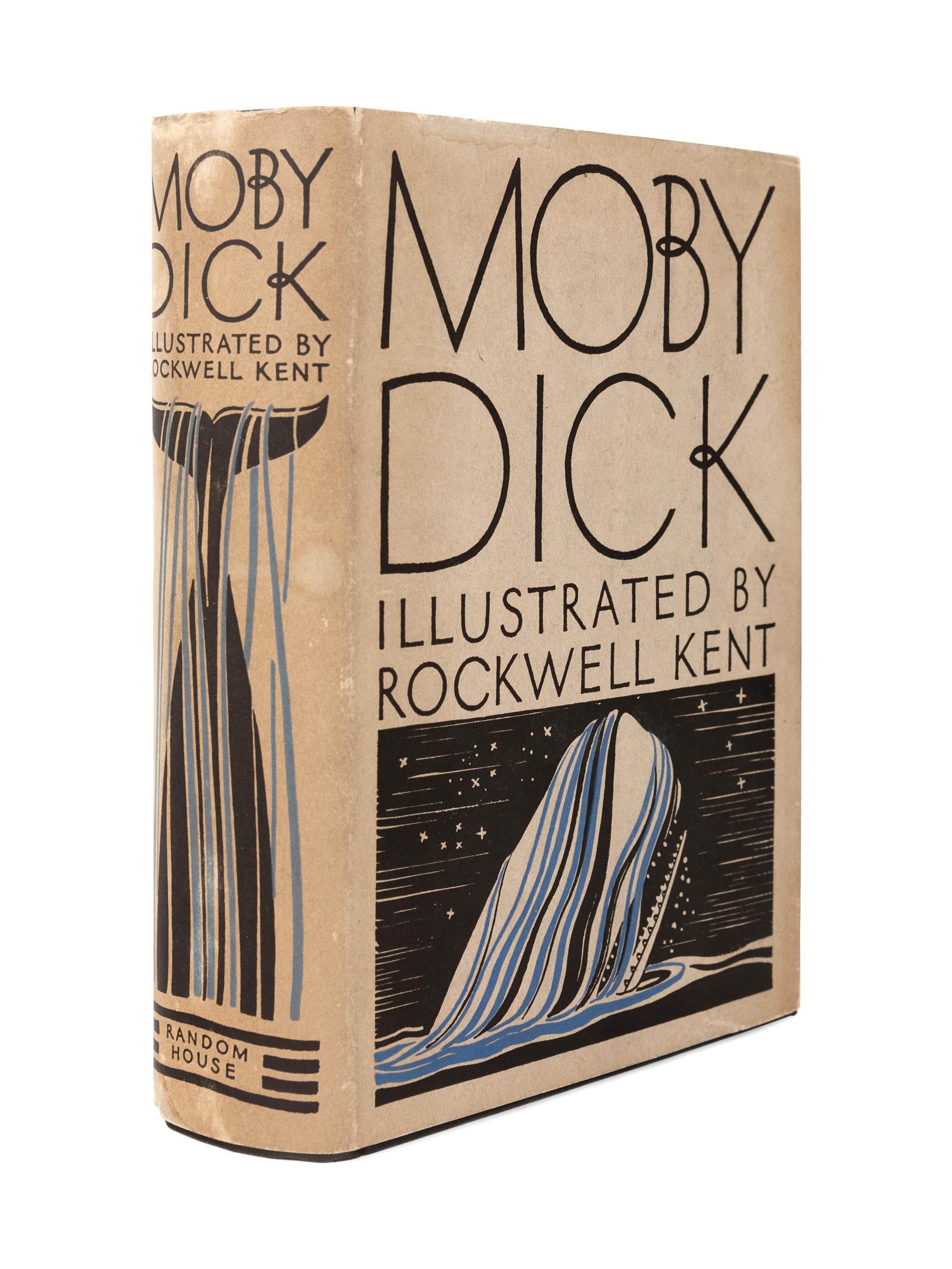 KENT, Rockwell (1882-1971), illustrator. -- MELVILLE, Herman (1819-1891). Moby Dick or The Whale. New York: Random House, 1930.