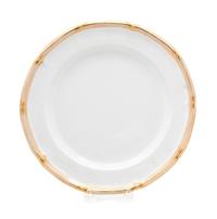 A Set of Sixteen English Gilt Decorated Porcelain Plates