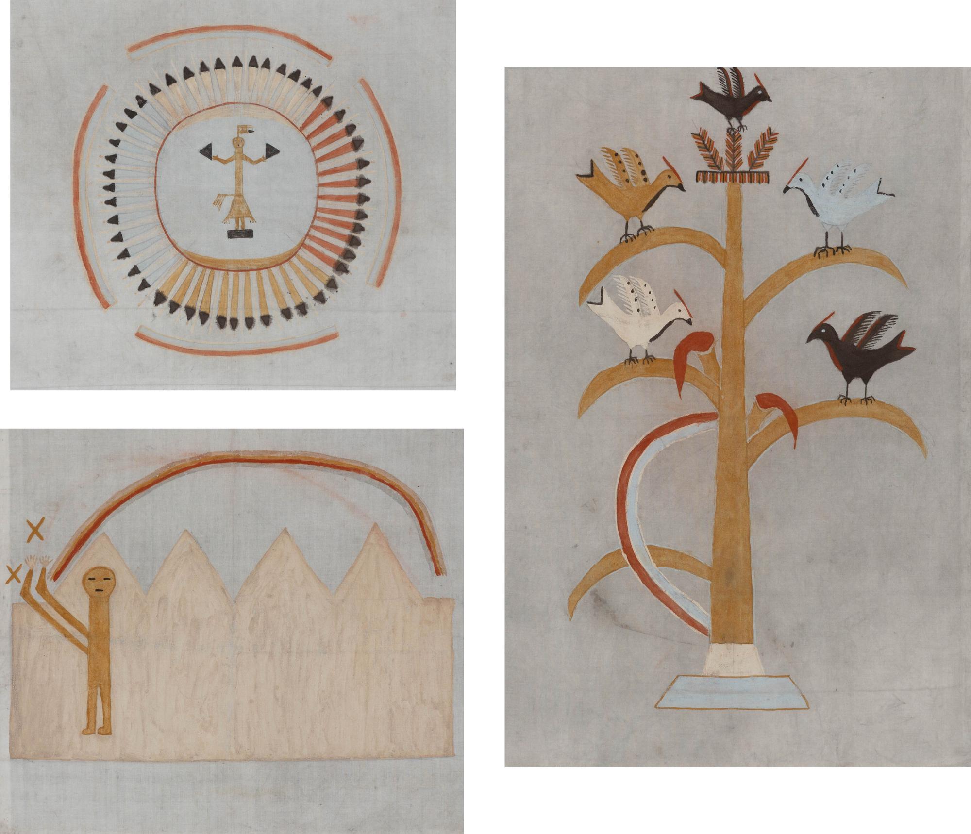 Navajo Painted Muslins