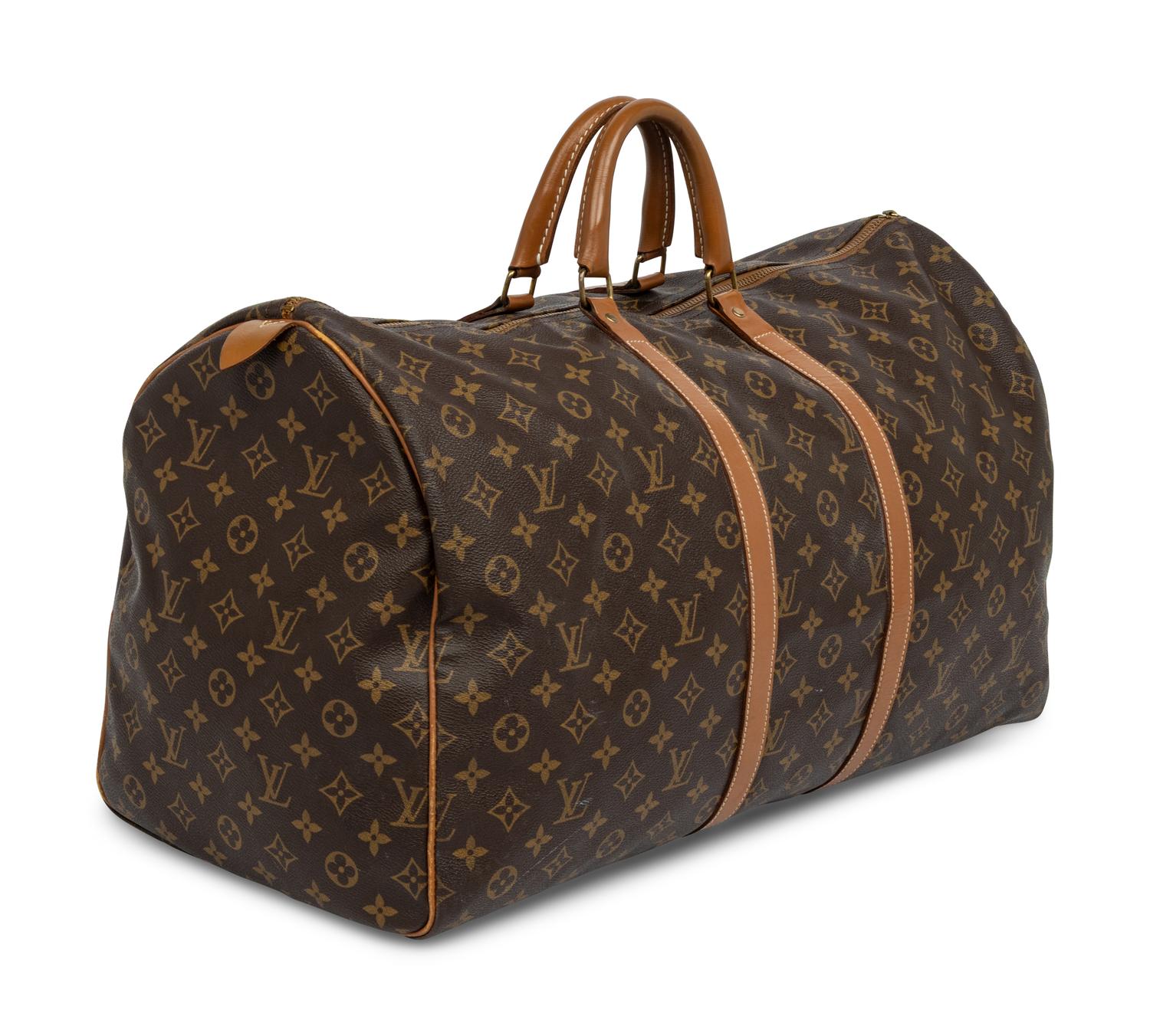 LOUIS VUITTON FRENCH COMPANY MONOGRAM KEEPALL