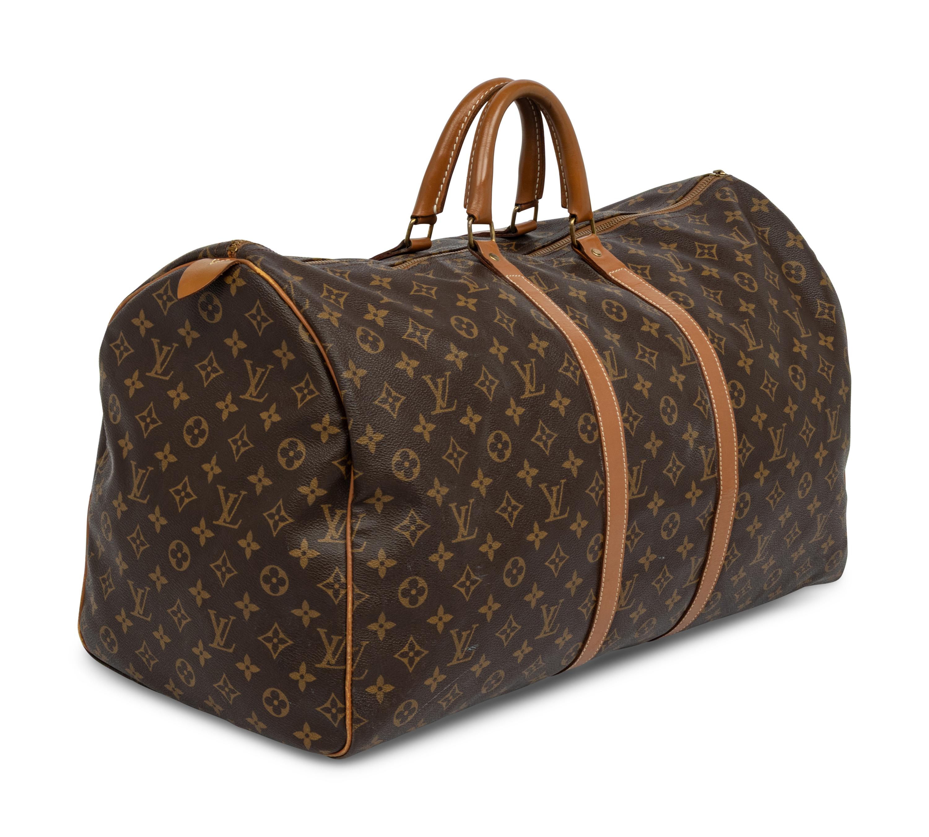 LOUIS VUITTON FRENCH COMPANY MONOGRAM KEEPALL