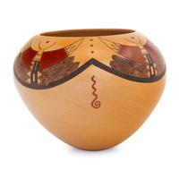 Polychrome Pottery Jar