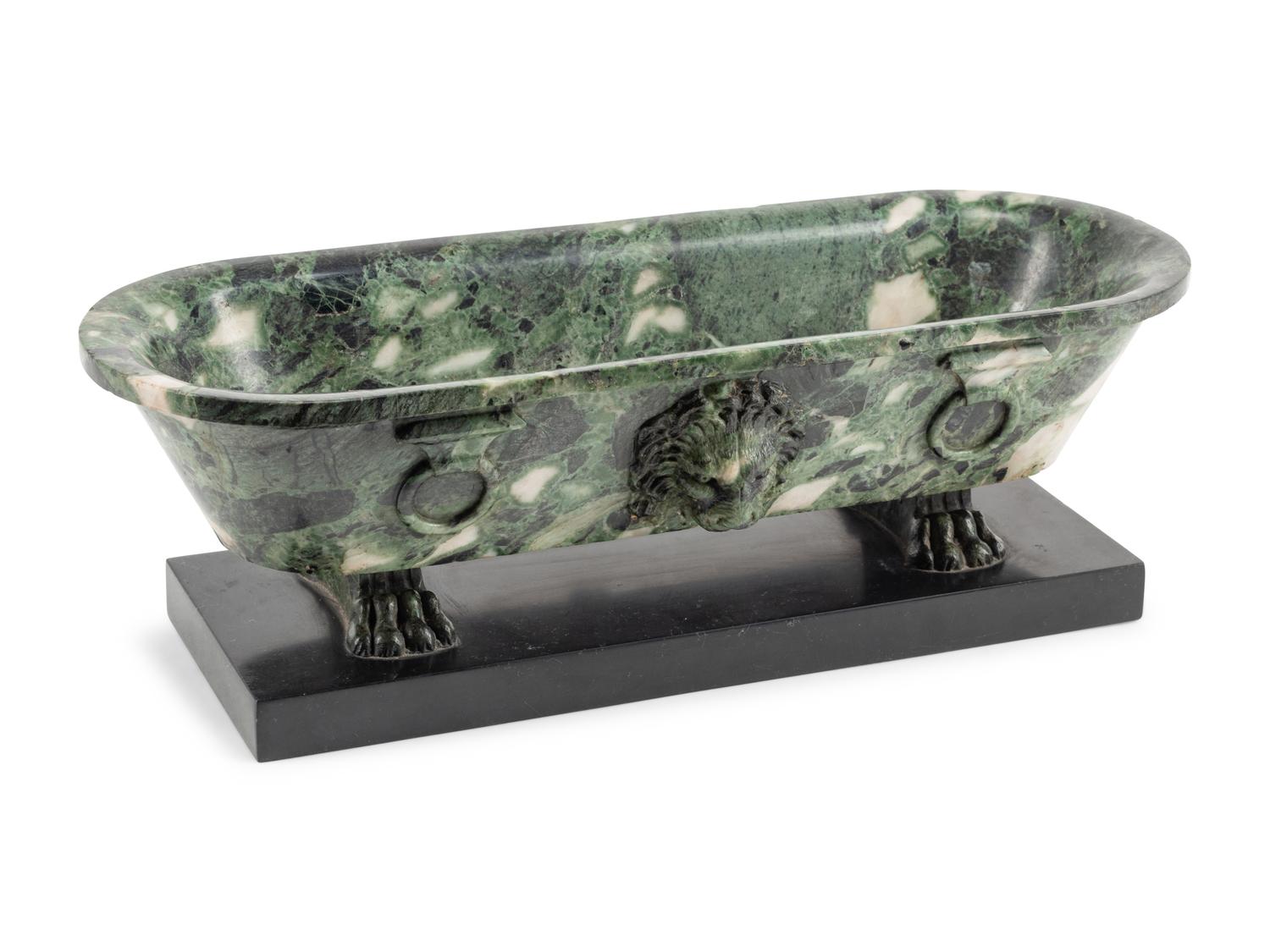 A Grand Tour Marble Sarcophagus