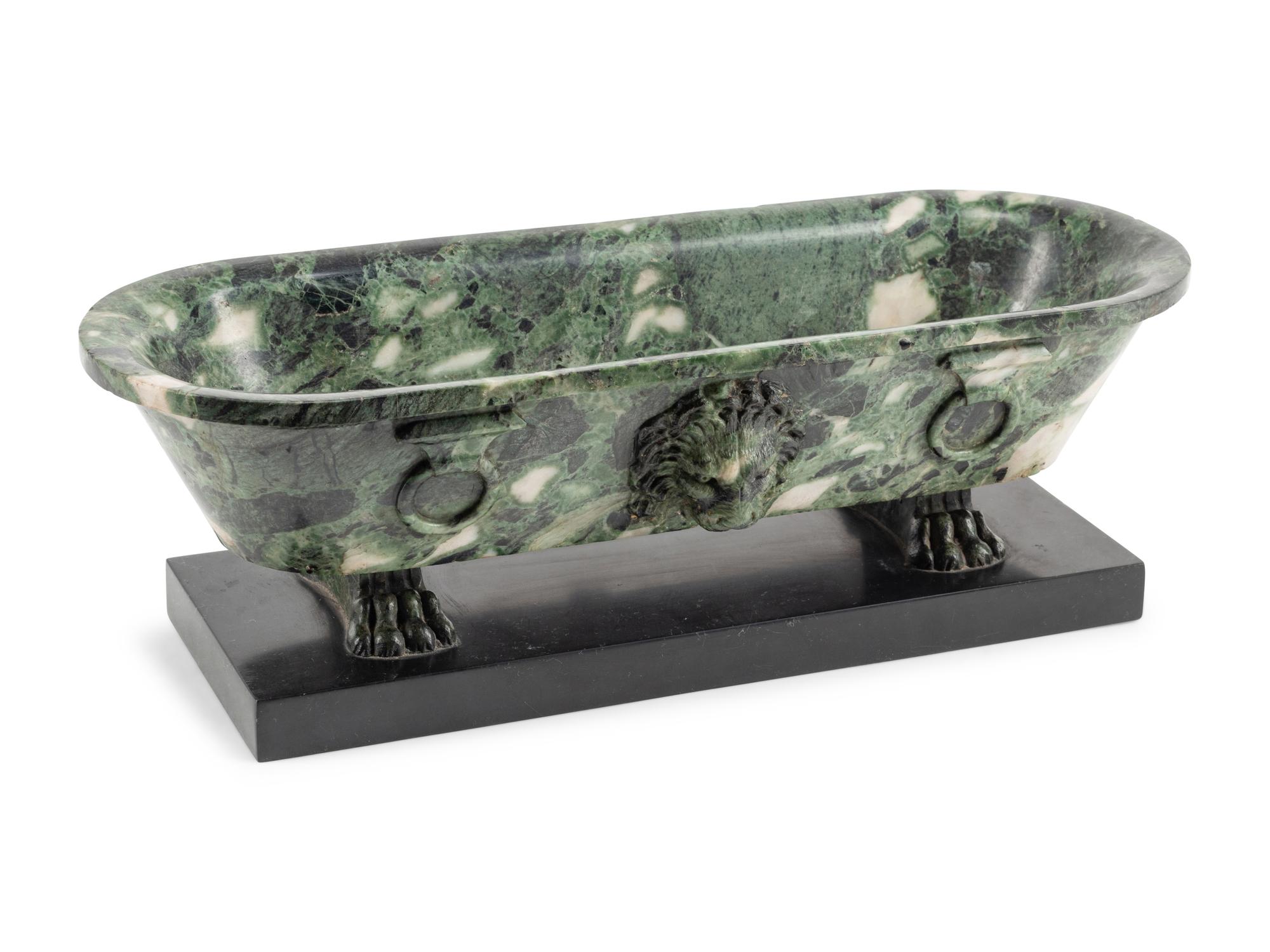A Grand Tour Marble Sarcophagus