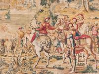 A Flemish Style Printed Tapestry