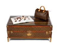 Louis Vuitton Malle-Armoire Steamer Wardrobe Trunk, Early 20th Century
