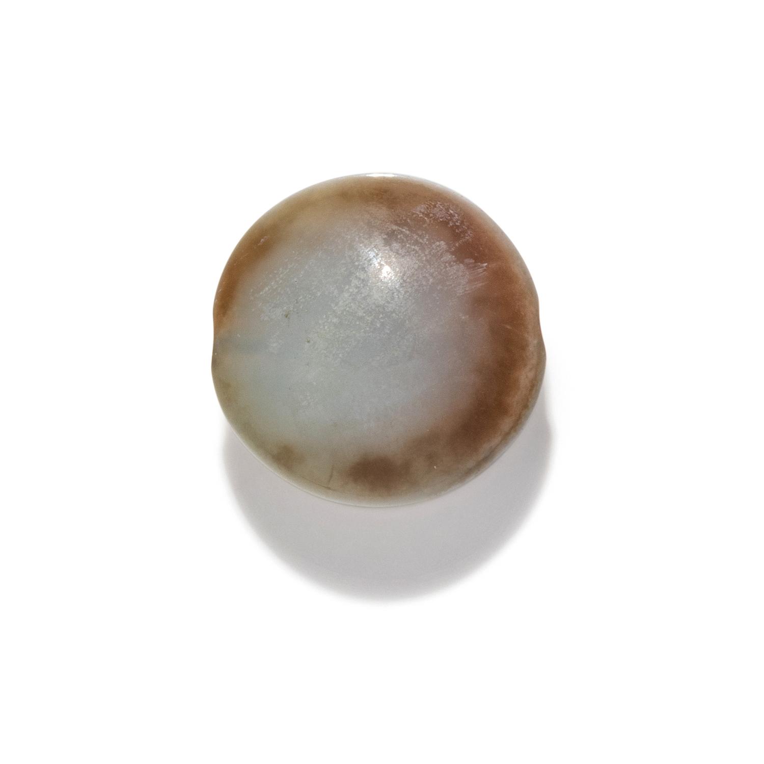 A Sasanian Banded Agate Seal with a Male Portrait Bust and Inscription