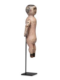 A Carved and Painted Wood Whirligig