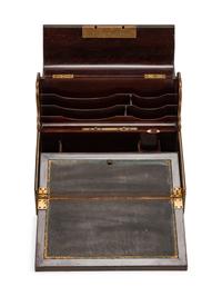 A French Boulle Eight-Piece Desk Set — 19TH CENTURY