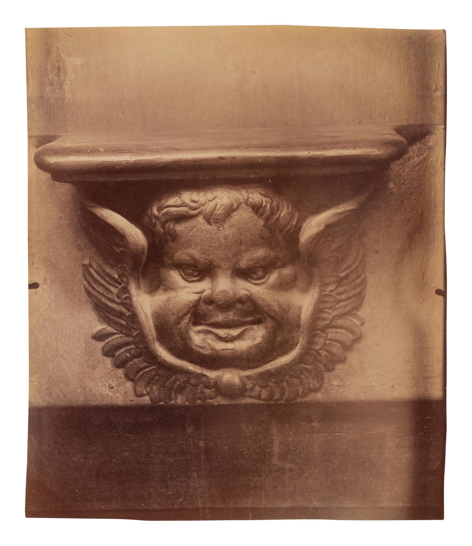 A group of six photographs depicting early 20th Century Parisian architectural details (Saints-Gervais-et-Protais, 1903-1904; Ambassade d'Autriche, 57 rue de Varenne, 1905; La Monnaie-quai Conti [5234], 1905-1906; Hôtel de Roquelaure, boulevard Saint-Germain, 246, 1905-1906; Hôtel de la Duchesse, de Narbonne, rue Varenne 45, 1907; [Cluny–Diane Chasseresse. Art Français. École J. Goujon], 1911)