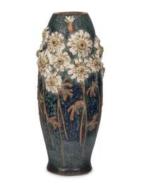 A Large Austrian Amphora Earthenware Vase