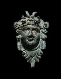 A Hellenistic Bronze Applique in the Form of a Satyr's Head