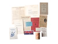 [SOCIALISM] -- [COMMUNISM]. Ephemera from early-20th century far left and progressive politics.