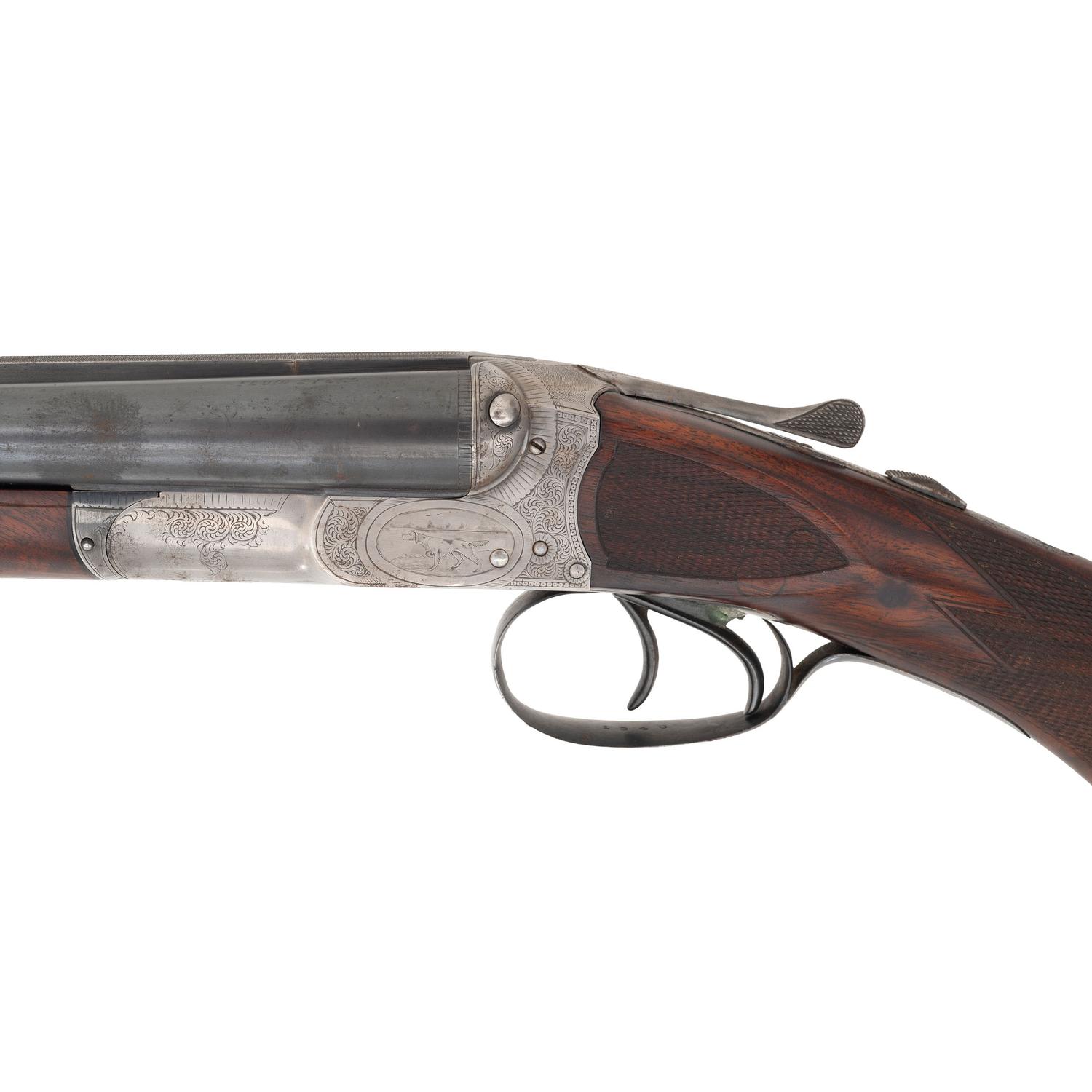 **D.M. Lefever Company Crossbolt SxS Hammerless 20ga. with Krupp Steel Barrels