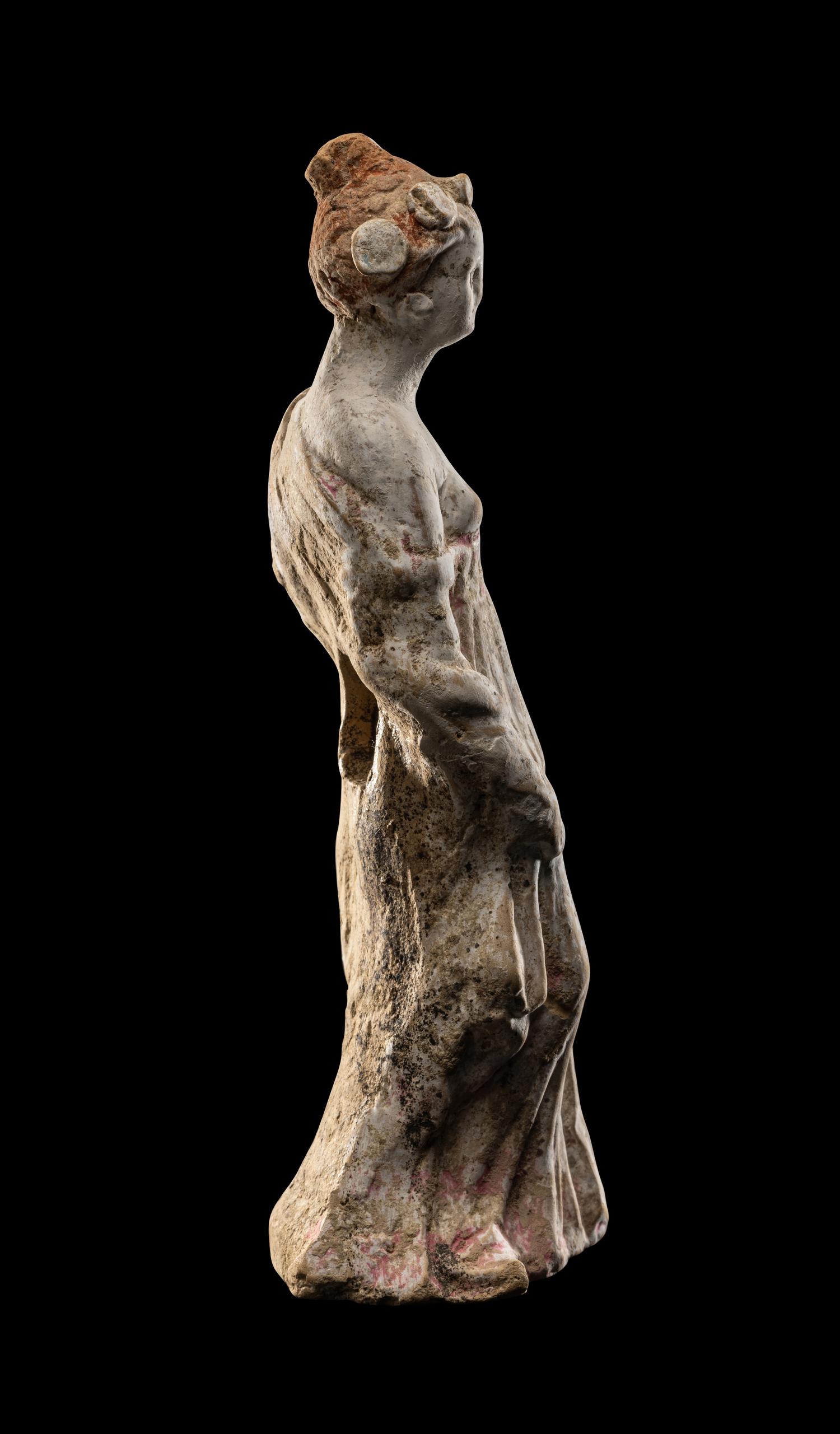 A Boeotian Terracotta Figure