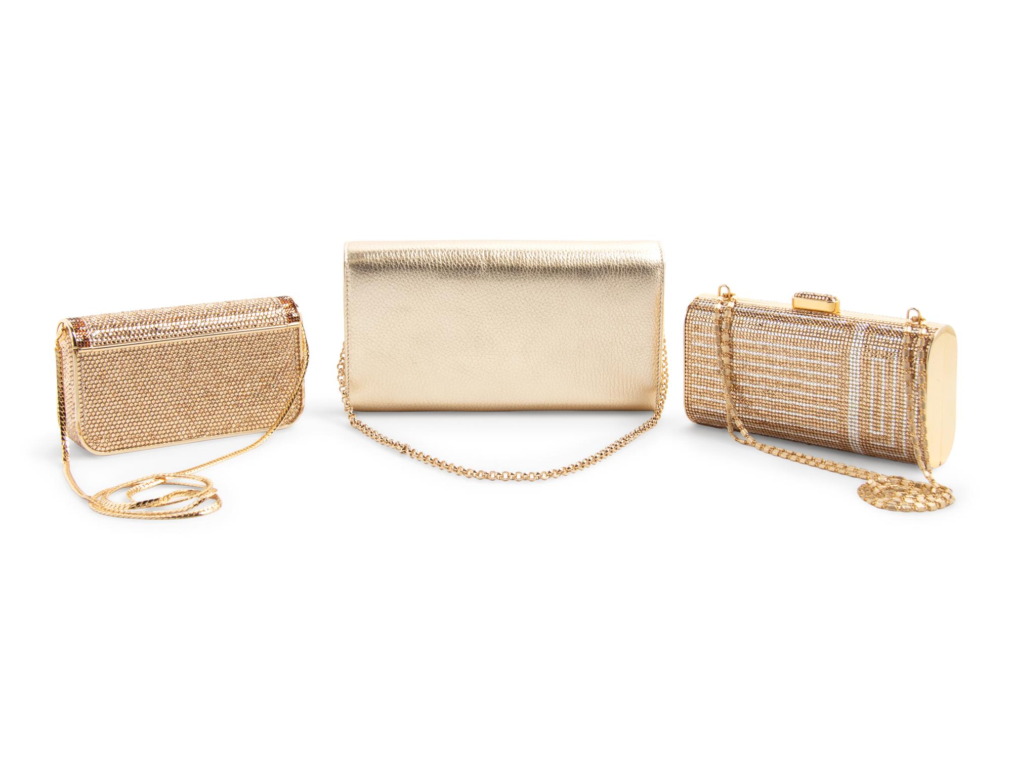 Three Designer Handbags; One Tiffany & Co, Two Judith Leiber Minaudières